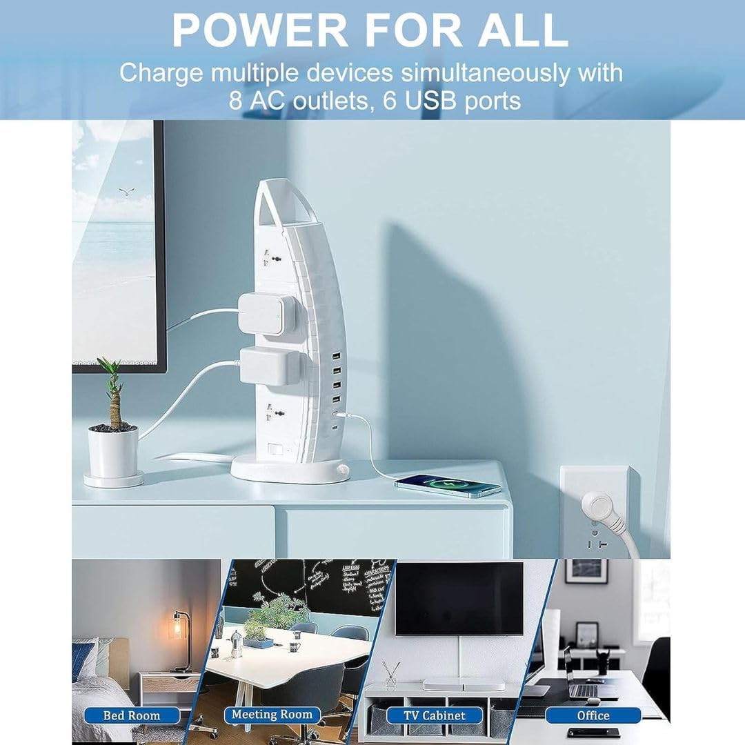 Biki 3000W Power Tower Extension Lead