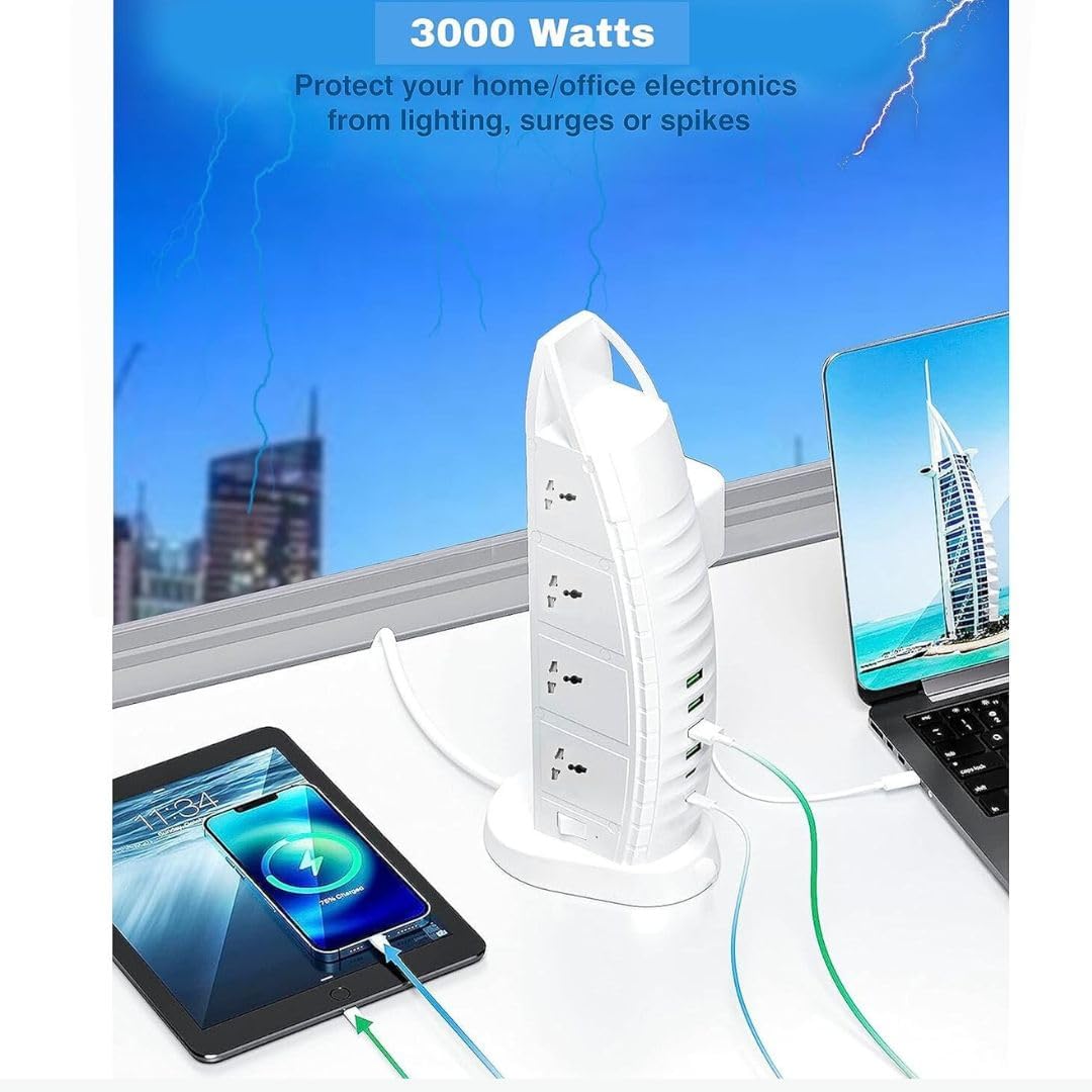 Biki 3000W Power Tower Extension Lead