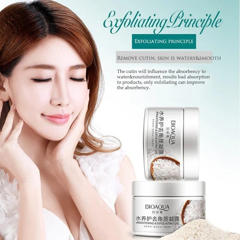 Bioaqua Rice Gel Deep Exfoliate ScrubWhitening Face Cream